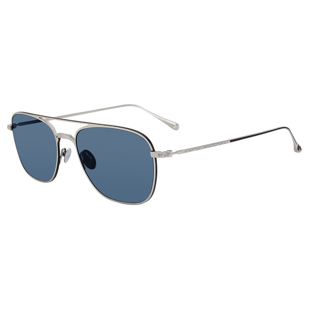 John Varvatos Mirrored Rectangle Sunglasses